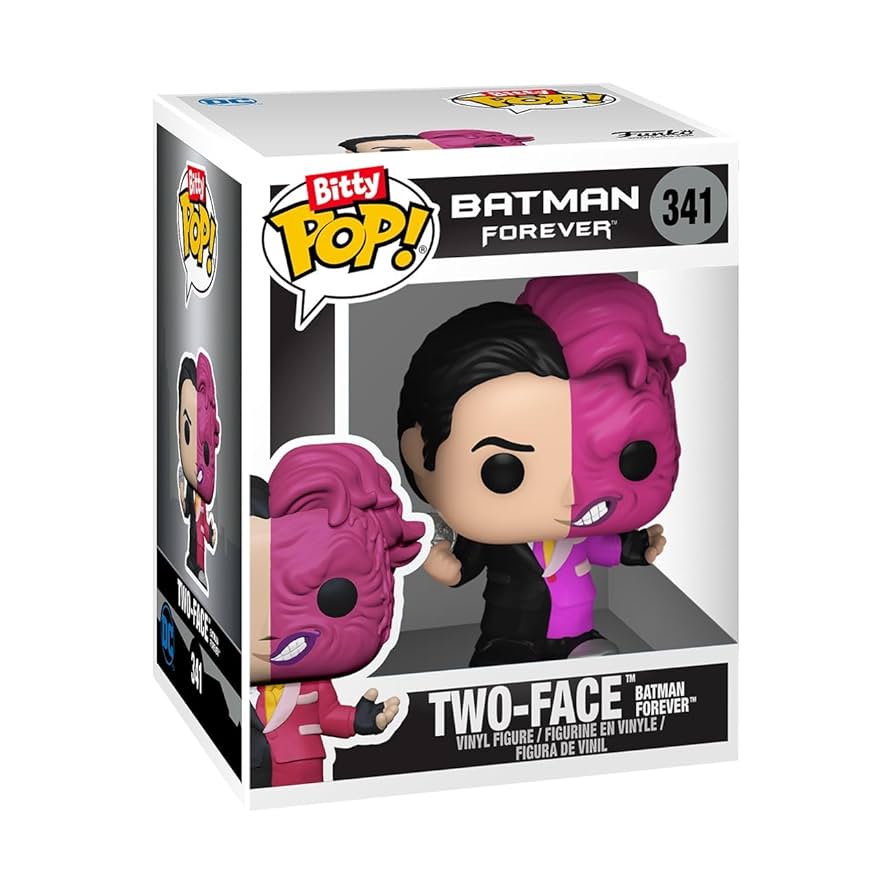 Amazon.com: Funko Bitty POP! Batman 85th - Two Face, 4-Pack